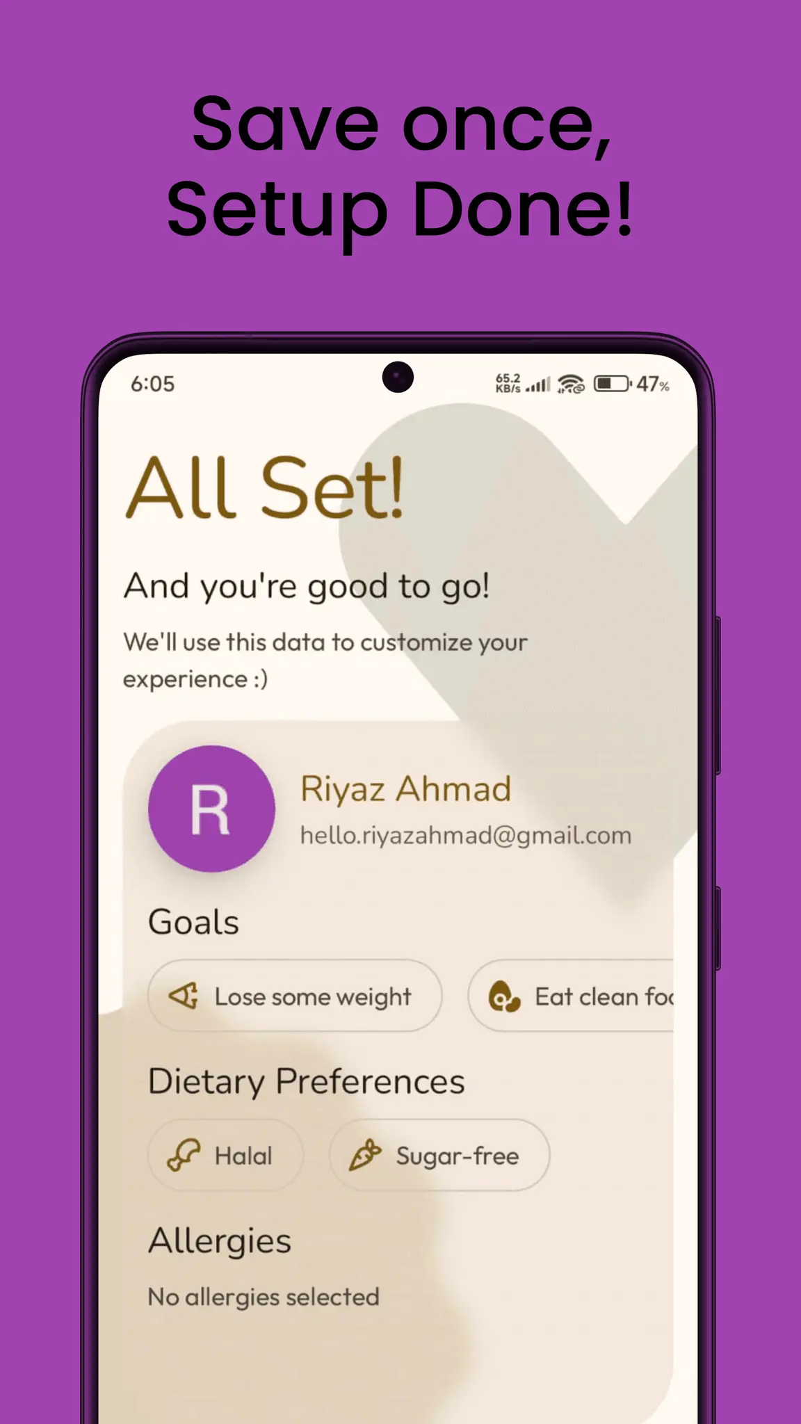 Screenshot 4 of Clarify β Food Label Scanner