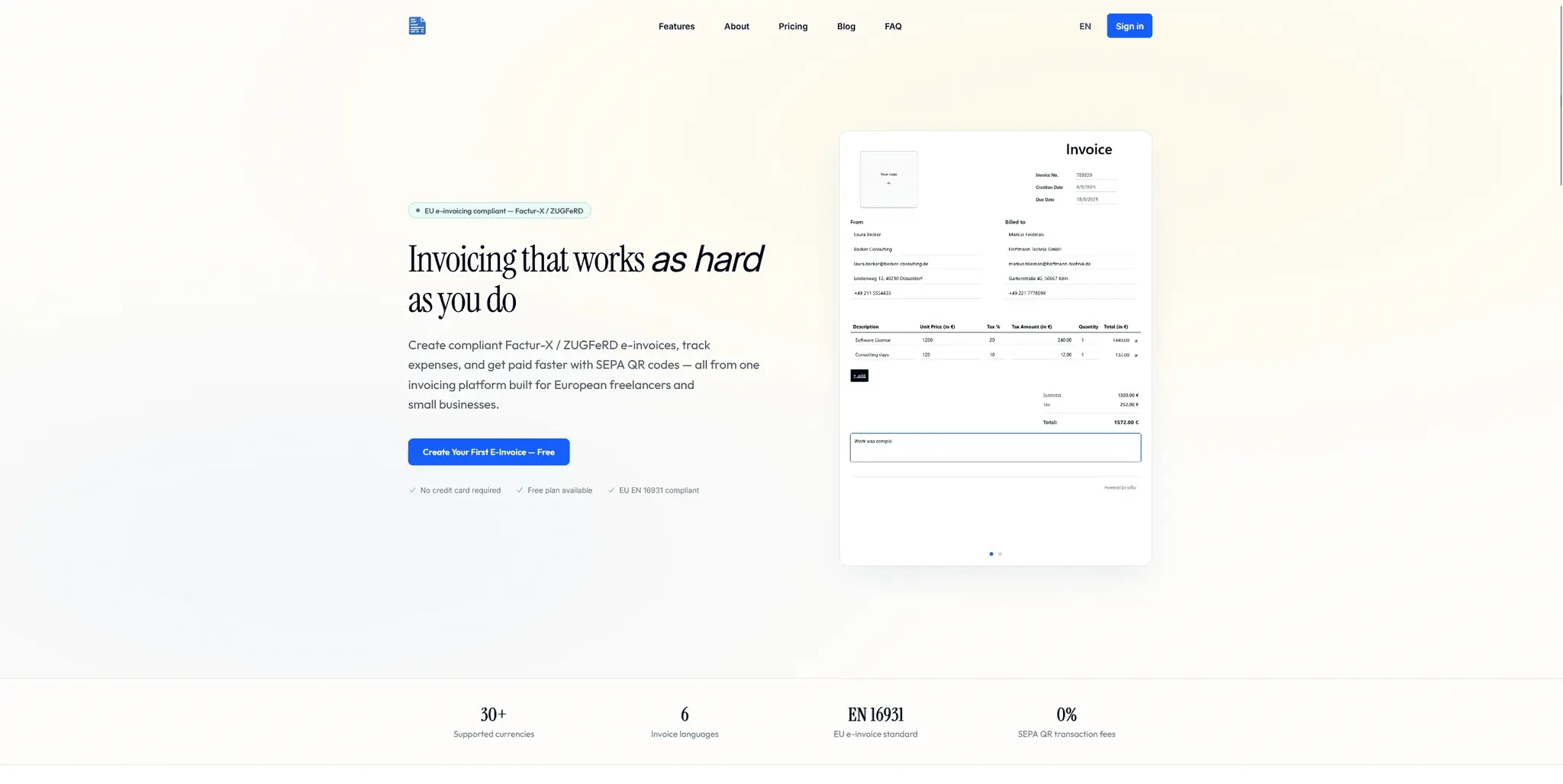 Screenshot 1 of Facturwise