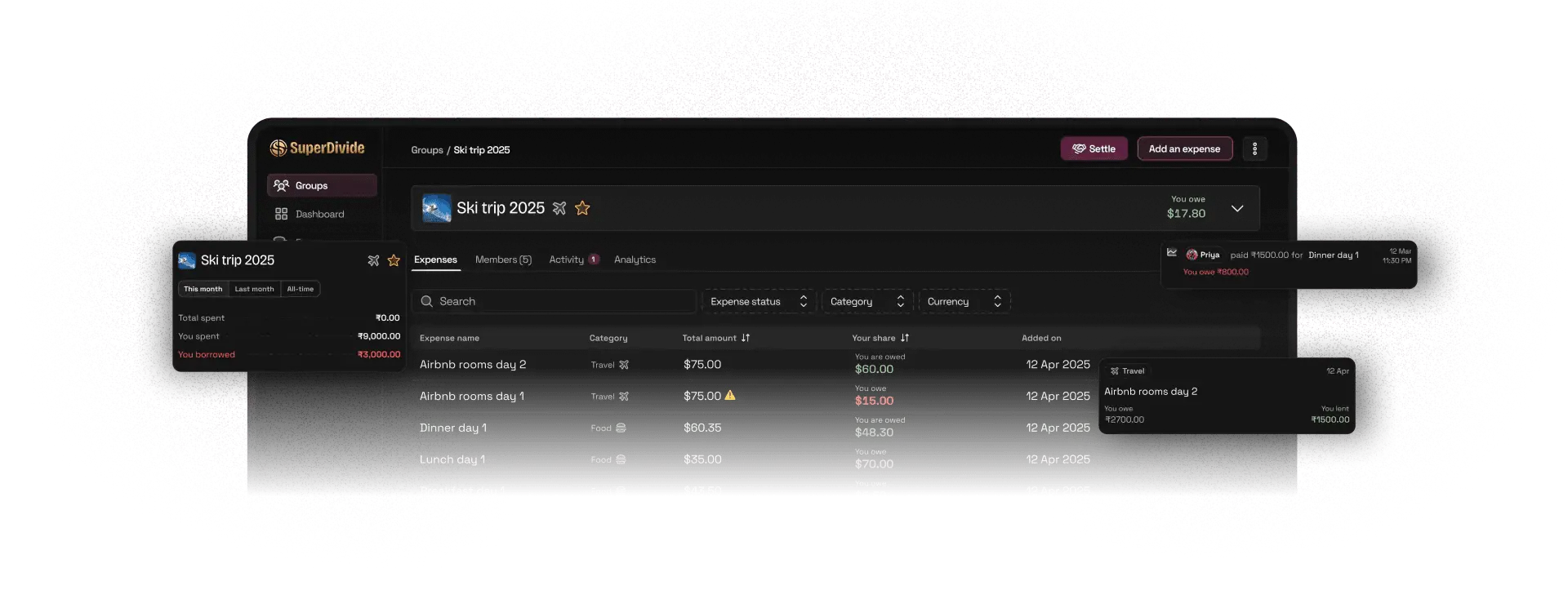 Screenshot 1 of SuperDivide