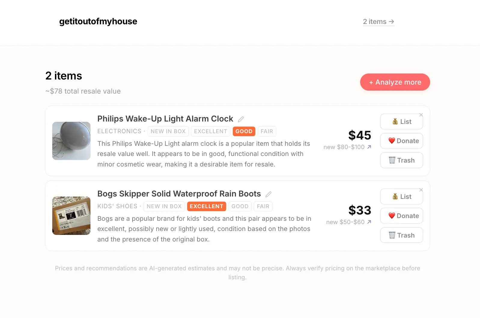 Screenshot 3 of GetItOutOfMyHouse
