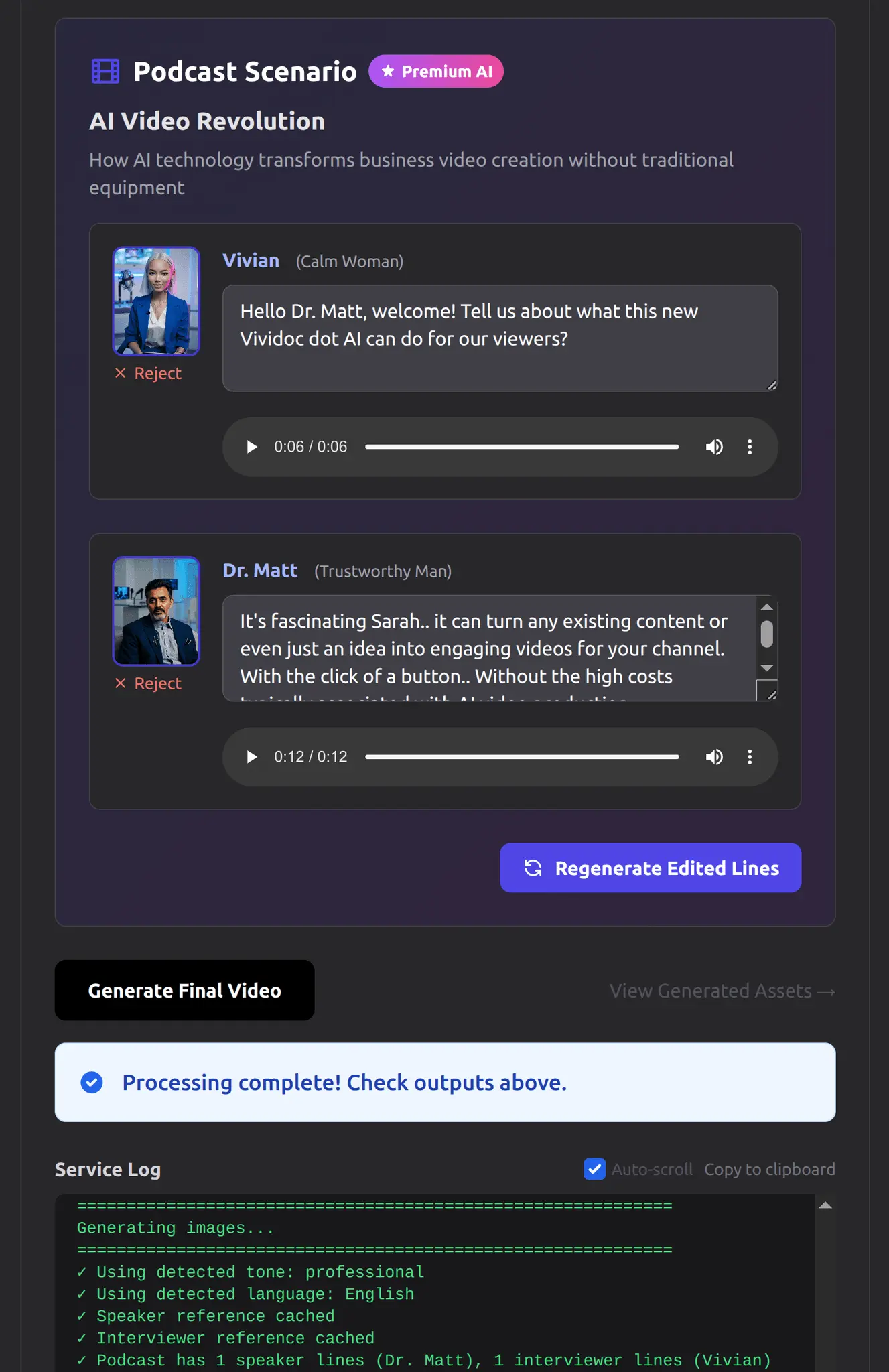 Screenshot 4 of ViviDoc.AI