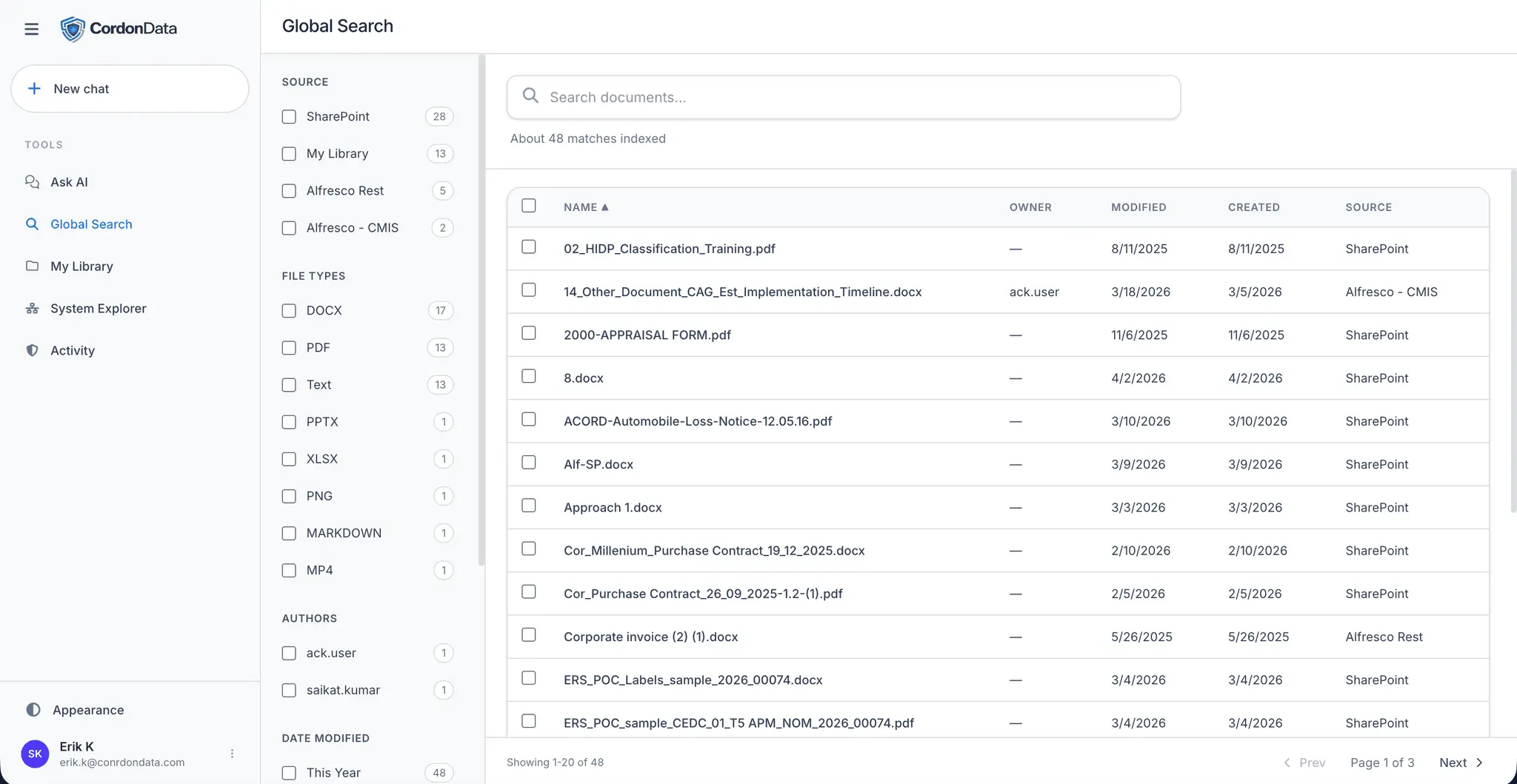 Screenshot 3 of CordonData