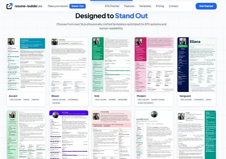 Screenshot 5 of AI Resume Builder | resume-builder.cv