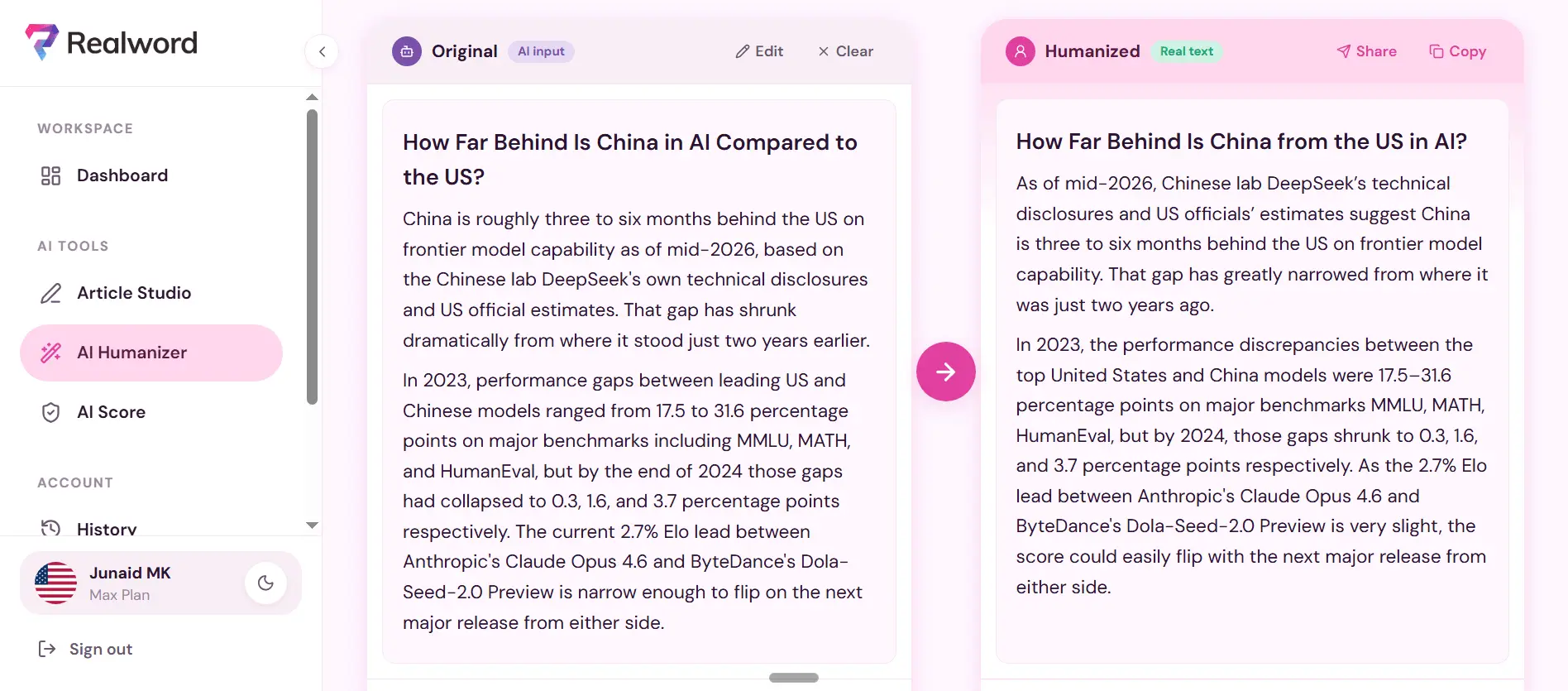 Screenshot 8 of Realword AI