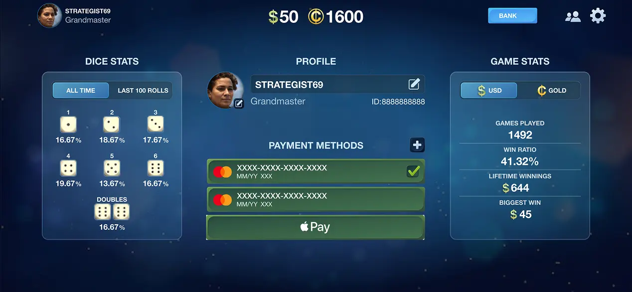 Screenshot 3 of Backgammon Cash