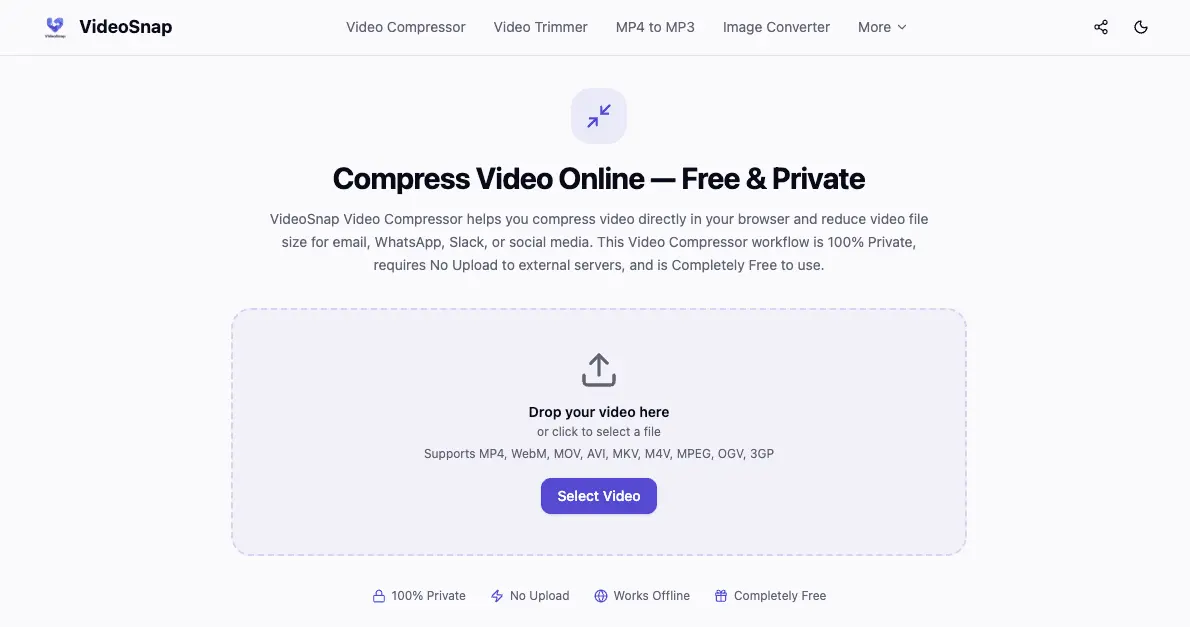 Screenshot 2 of VideoSnap