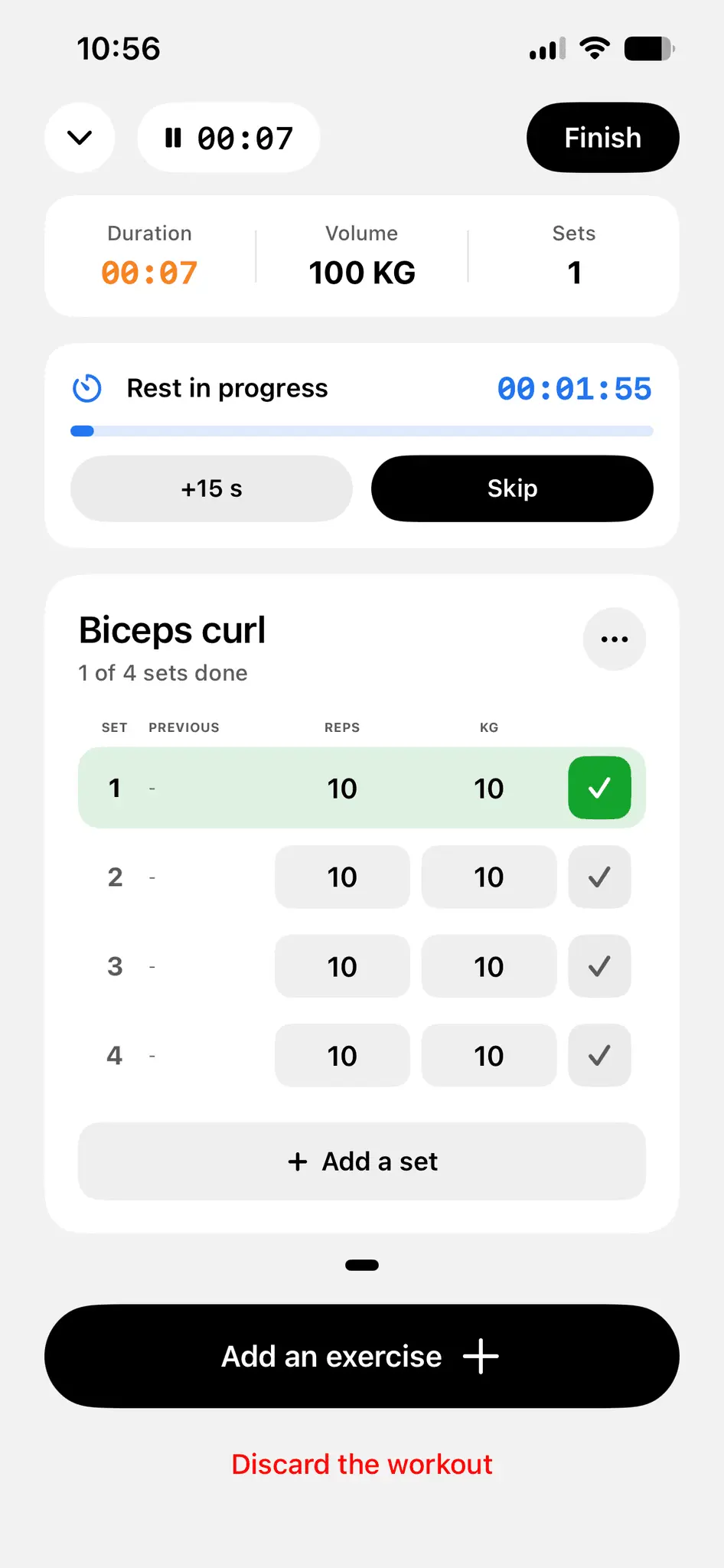 Screenshot 8 of Strainup: Workout Builder