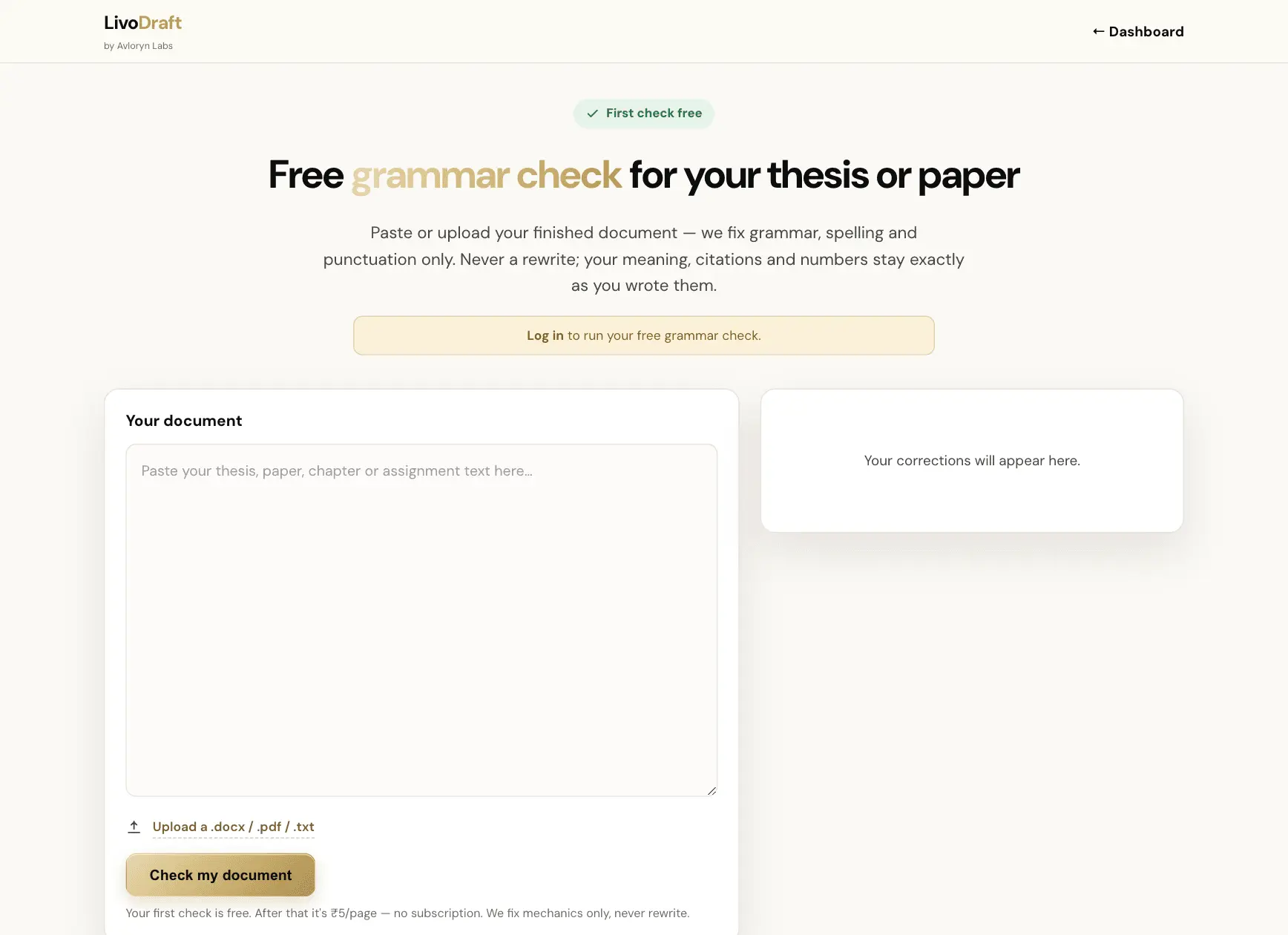 Screenshot 7 of LivoDraft
