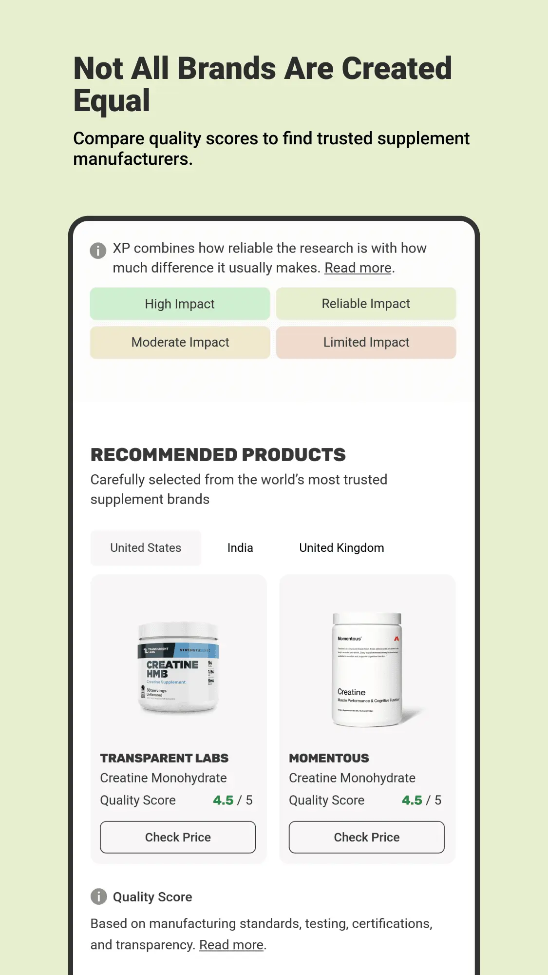Screenshot 3 of Supplement Finder