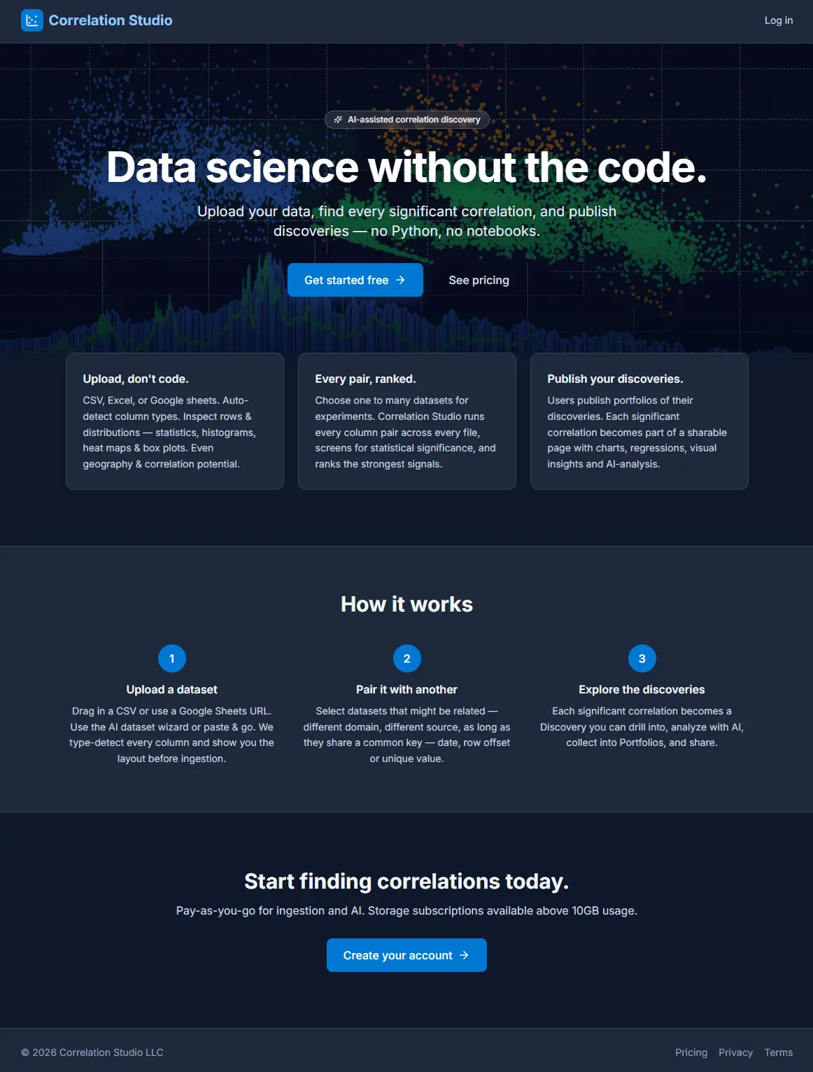 Screenshot 5 of Correlation Studio