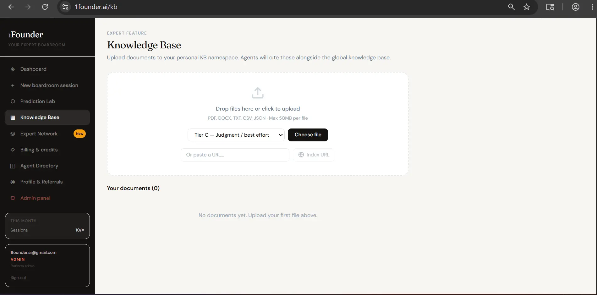 Screenshot 8 of 1Founder