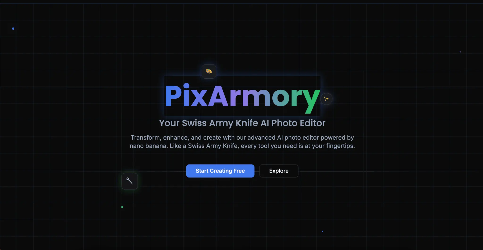 Screenshot 1 of PixArmory - Universal AI Photo Editor
