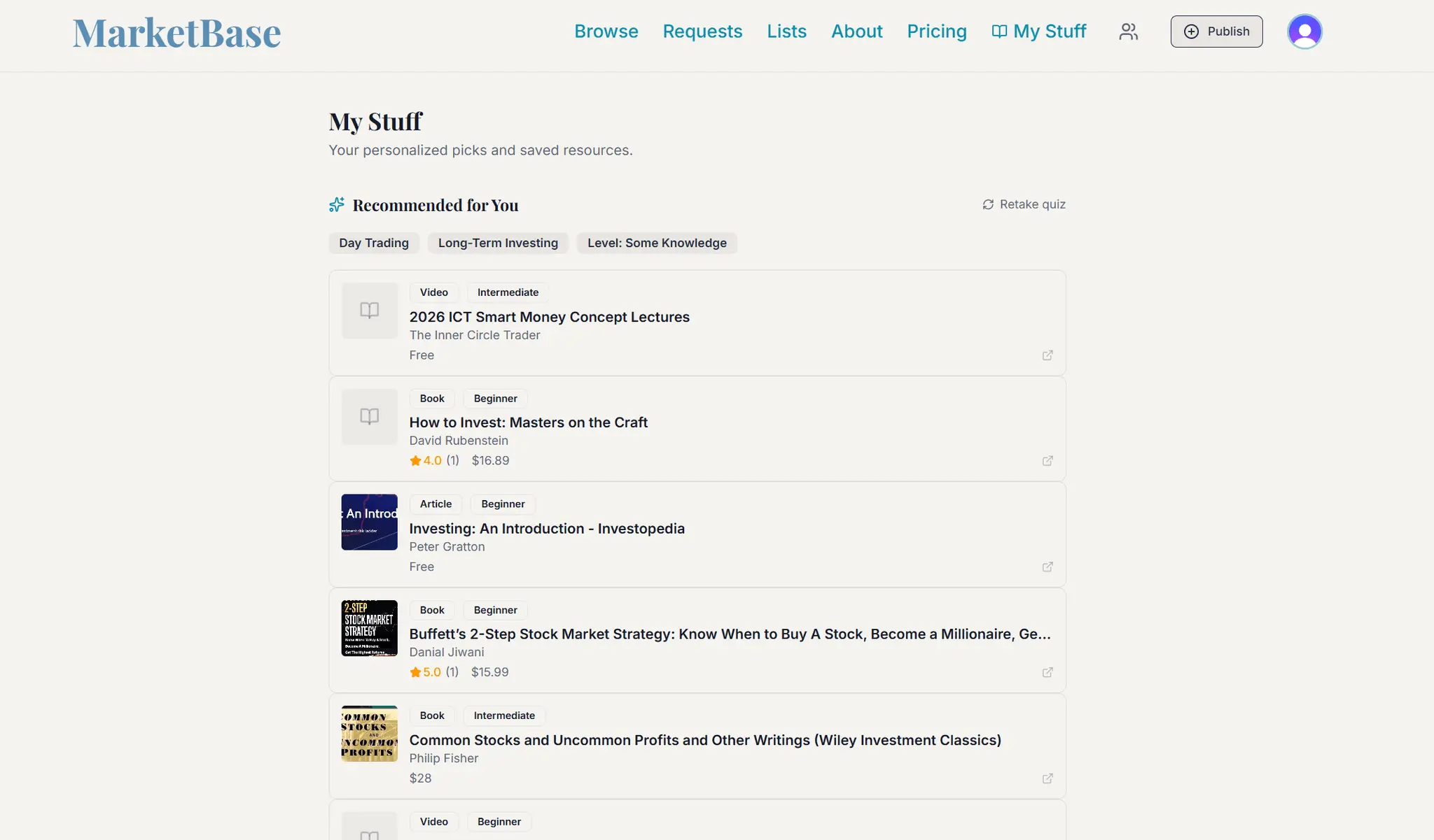 Screenshot 4 of MarketBase