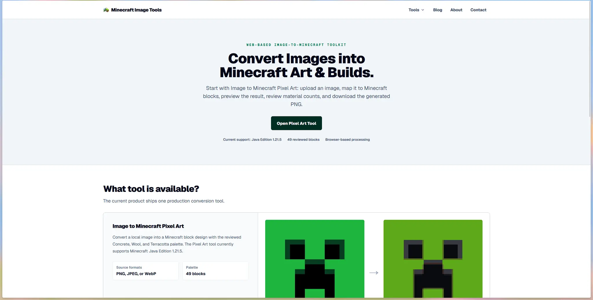 Screenshot 3 of Minecraft Image Tools
