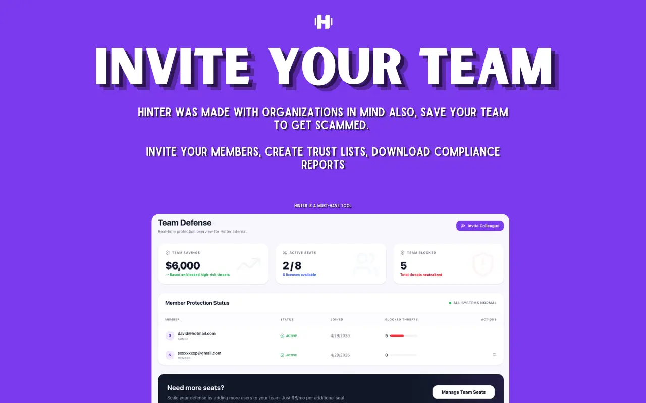 Screenshot 3 of Hinter - Don't get scammed anymore
