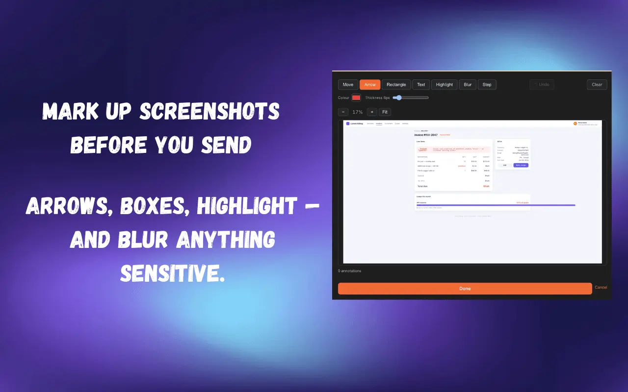 Screenshot 2 of TaskSnap