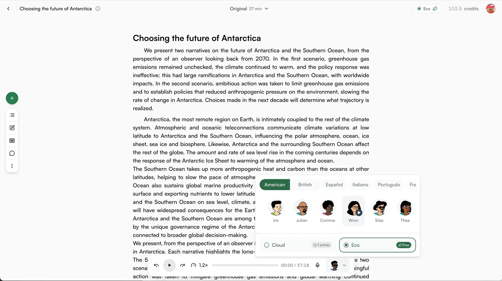 Screenshot 2 of Speechable