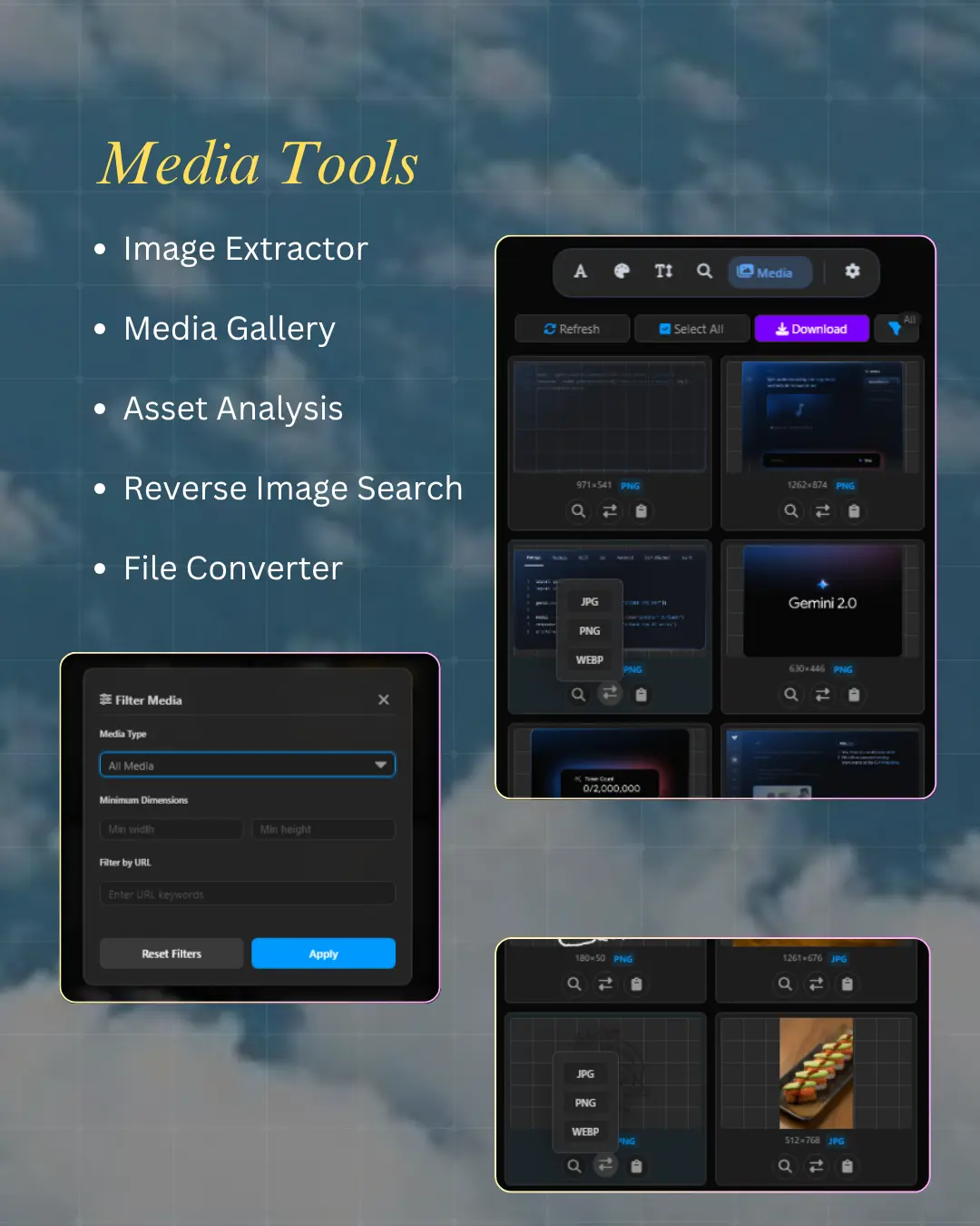 Screenshot 1 of reChrome all-in-1 website analysis tool