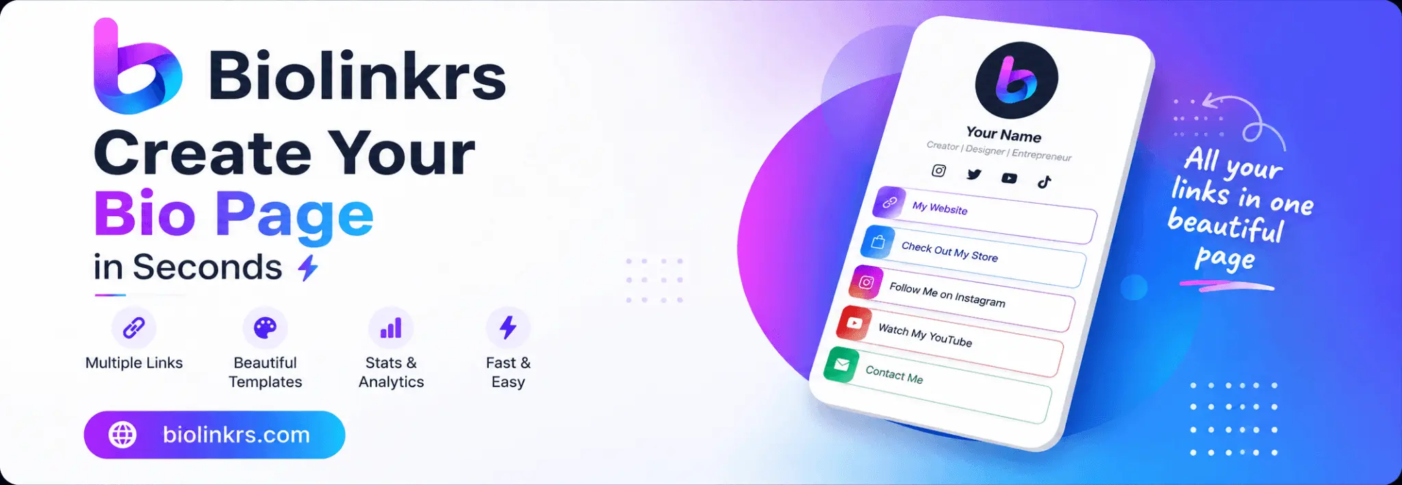Screenshot 1 of BioLinkrs