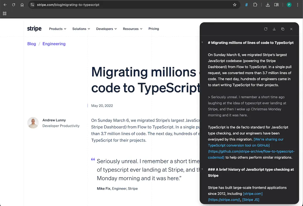 Screenshot 2 of Plain Markdown