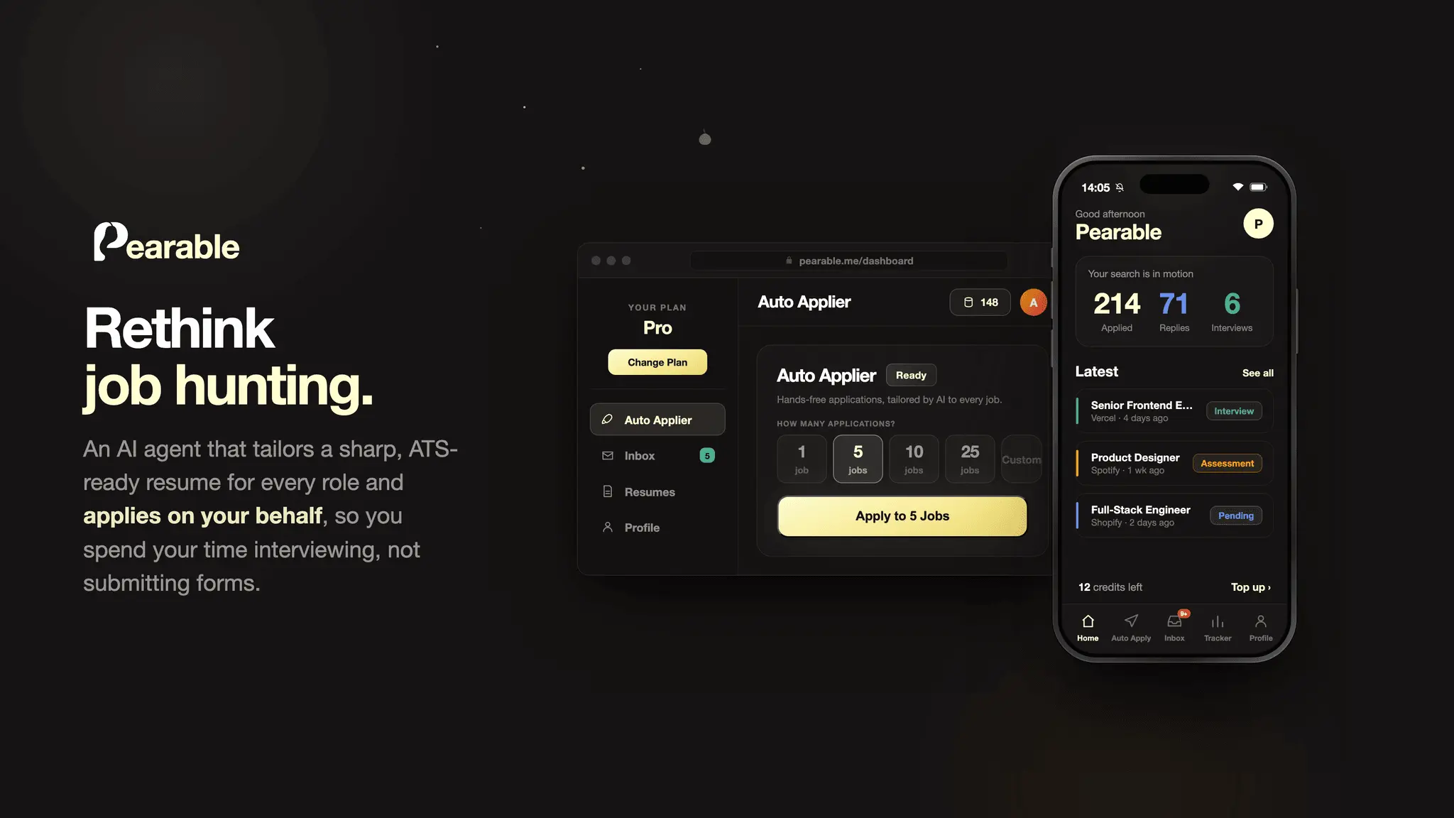 Screenshot 1 of Pearable
