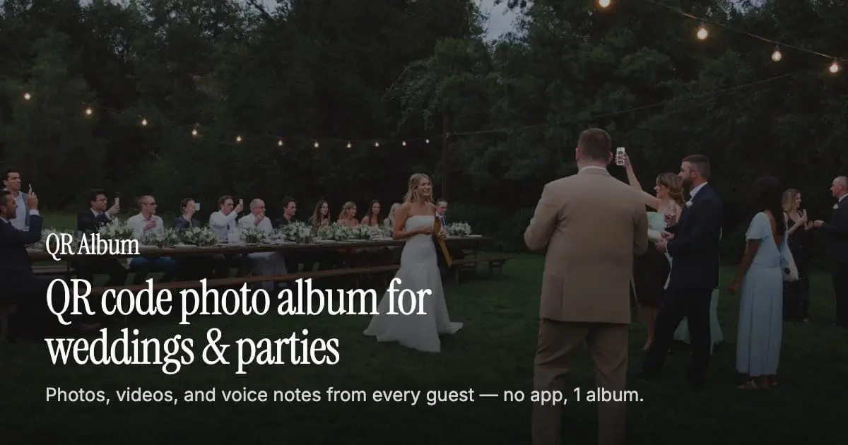 Screenshot 1 of QR Album