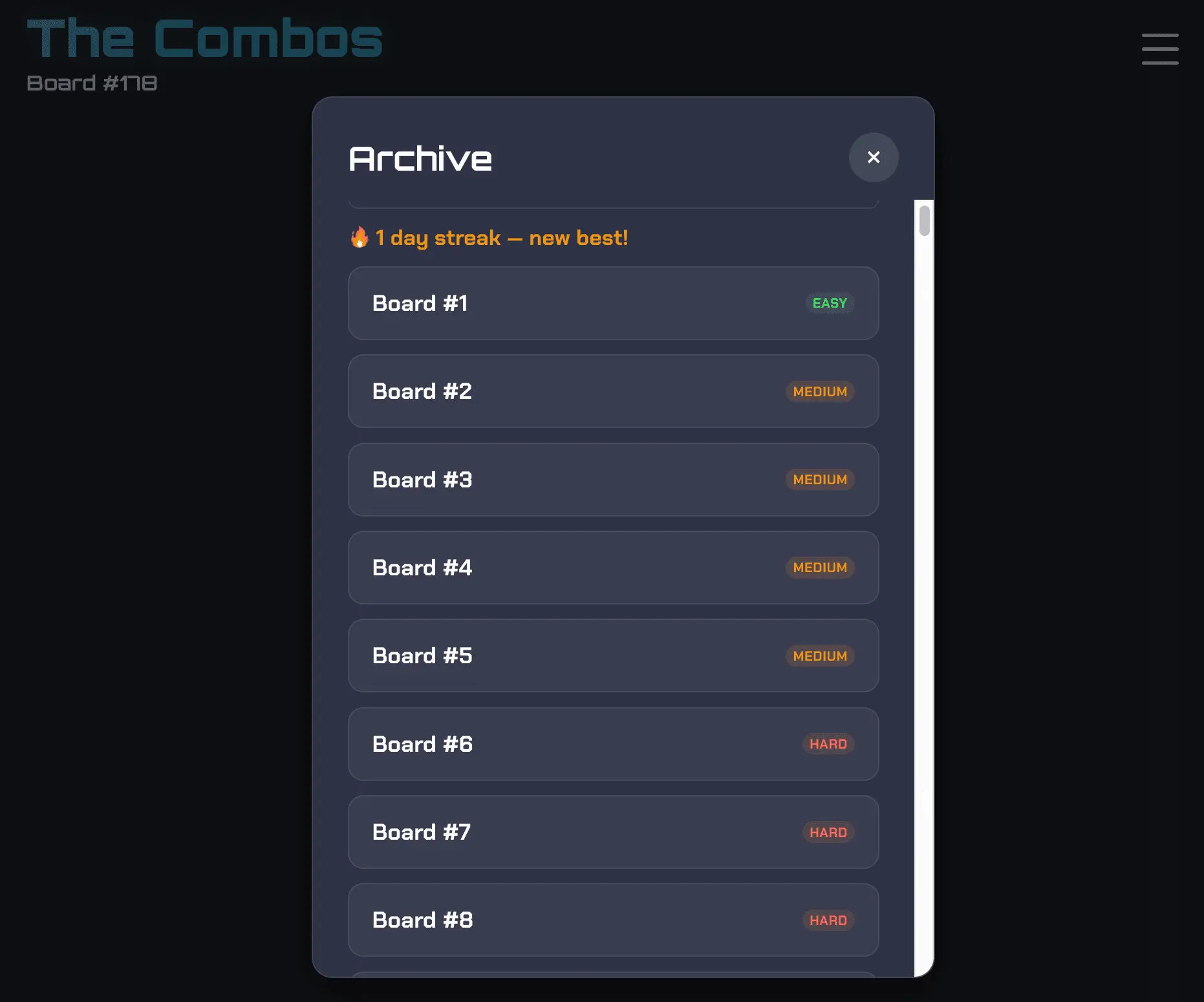 Screenshot 3 of The Combos