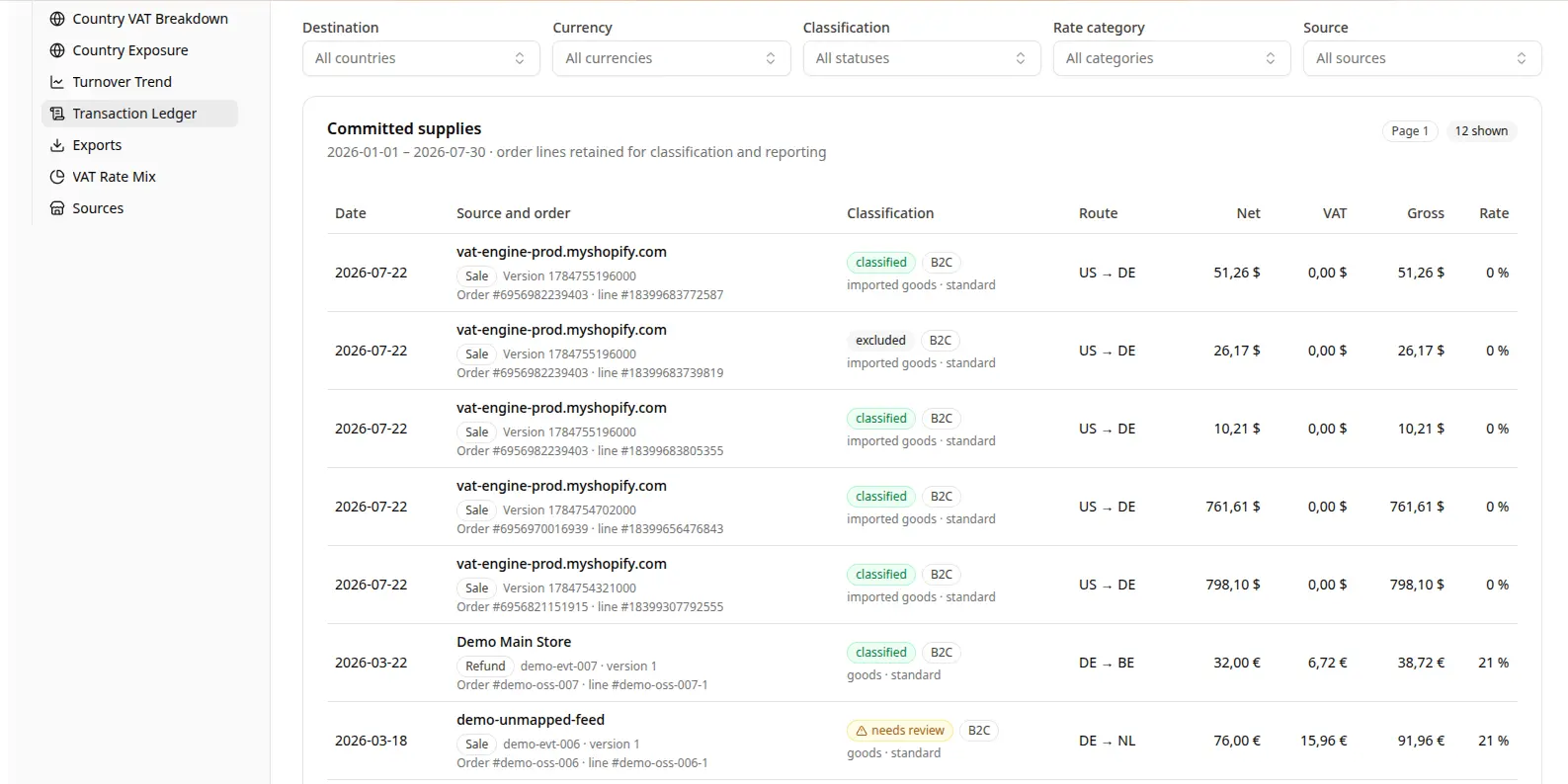 Screenshot 2 of VAT Engine