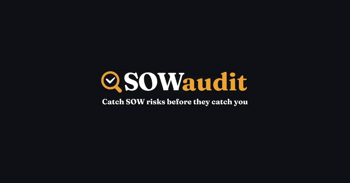 Screenshot 1 of SOWaudit