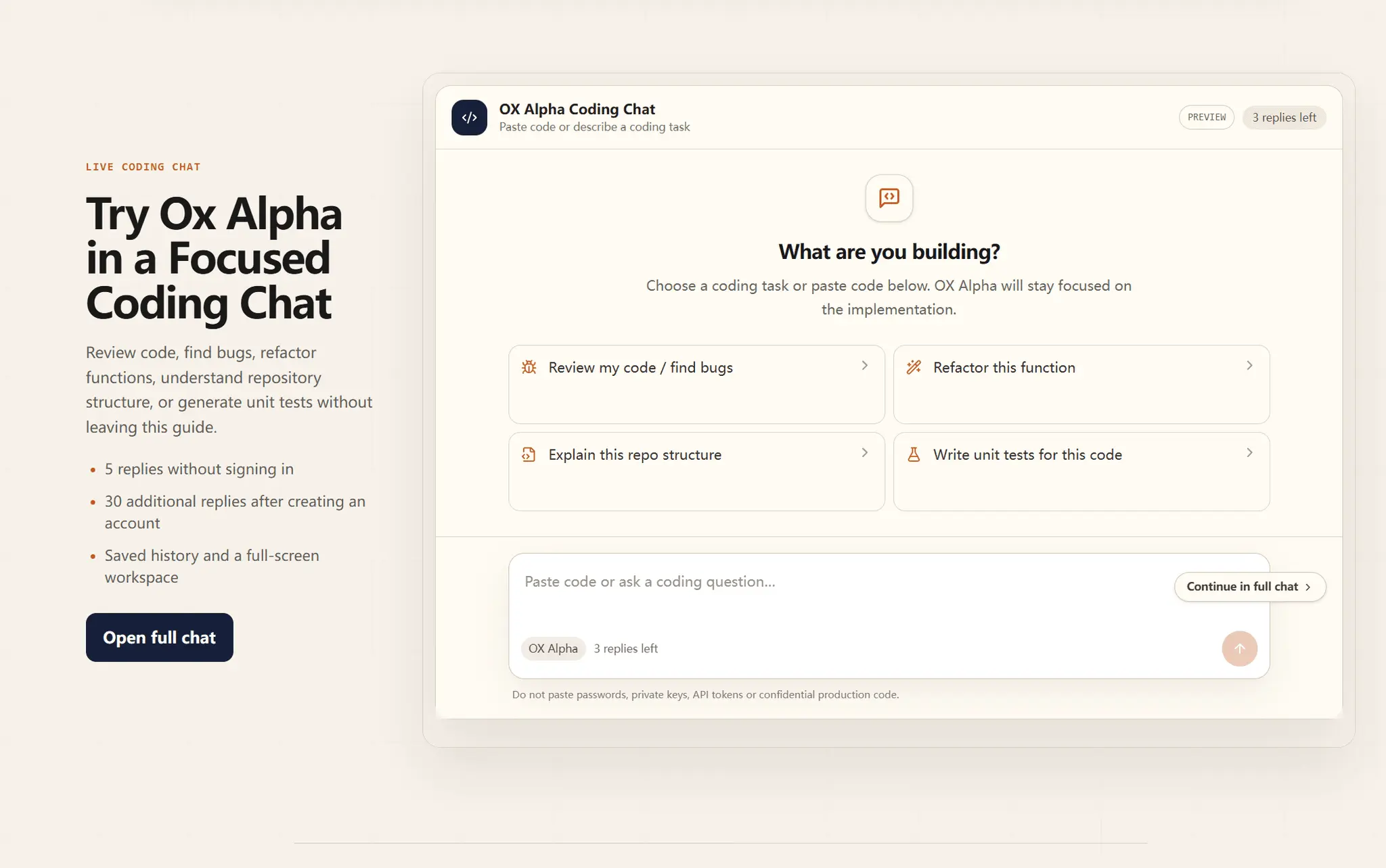 Screenshot 2 of Ox Alpha Guide