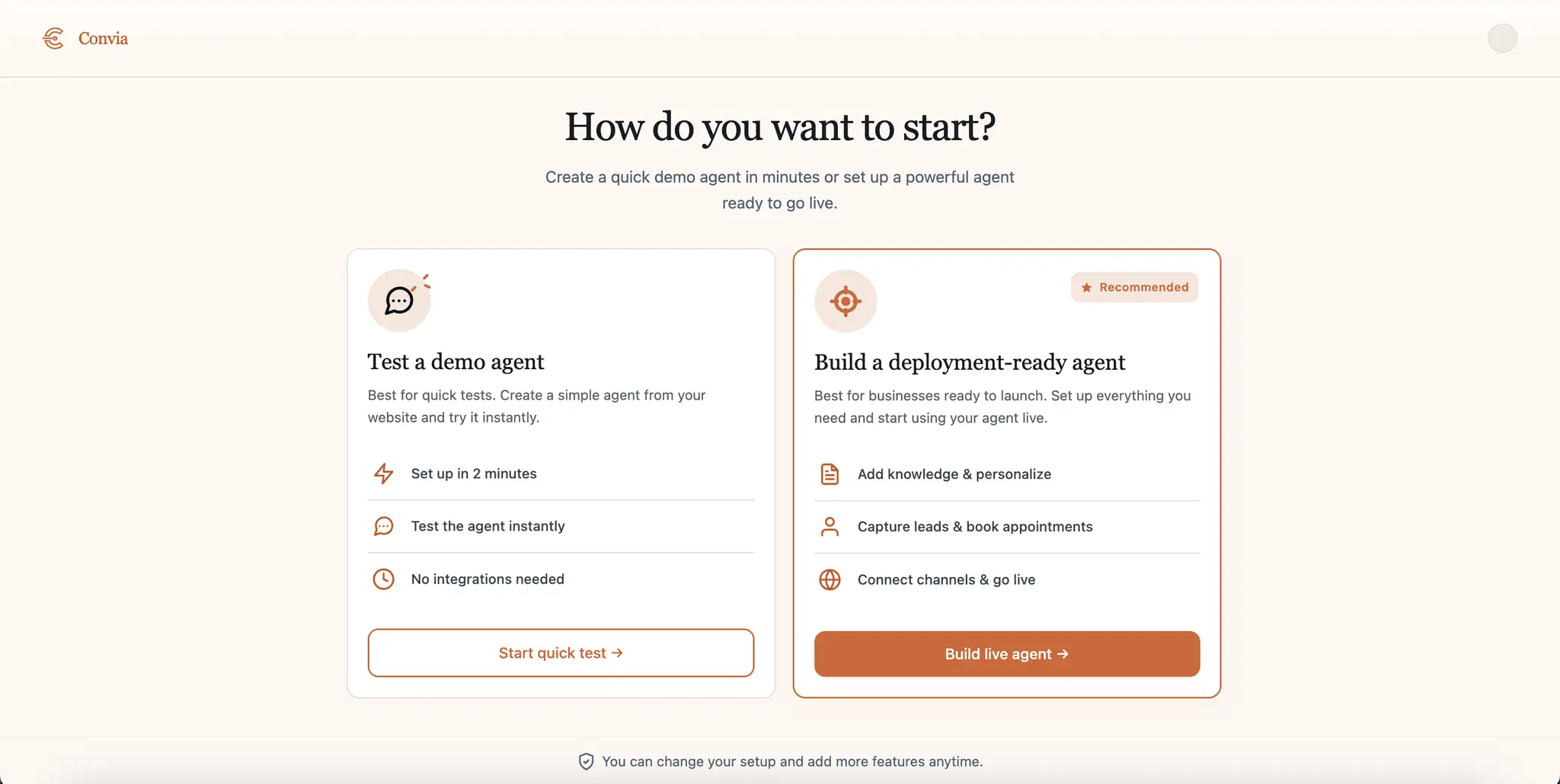 Screenshot 3 of Convia AI Agent