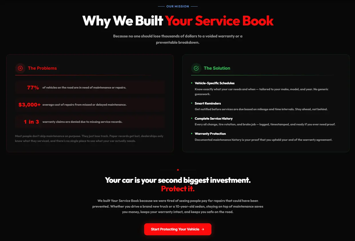 Screenshot 1 of Your Service Book
