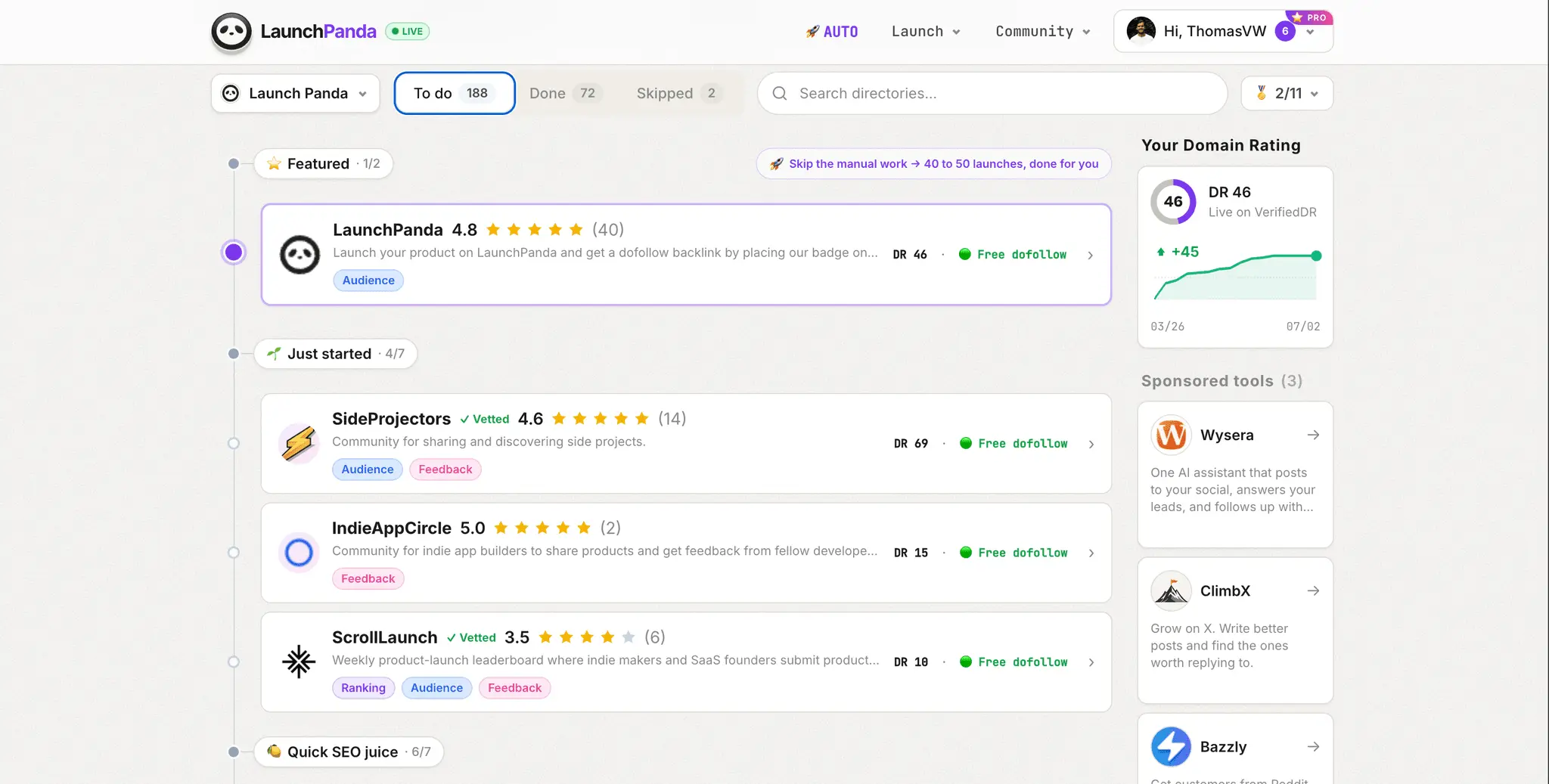 Screenshot 2 of LaunchPanda