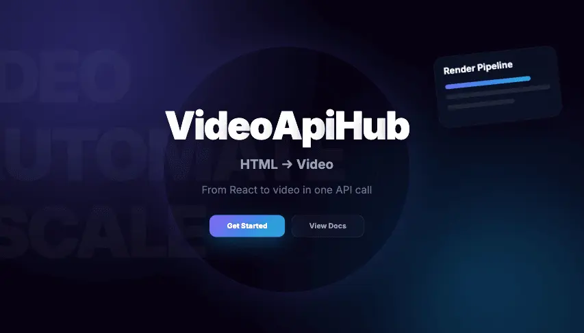 Screenshot 3 of Video API Hub