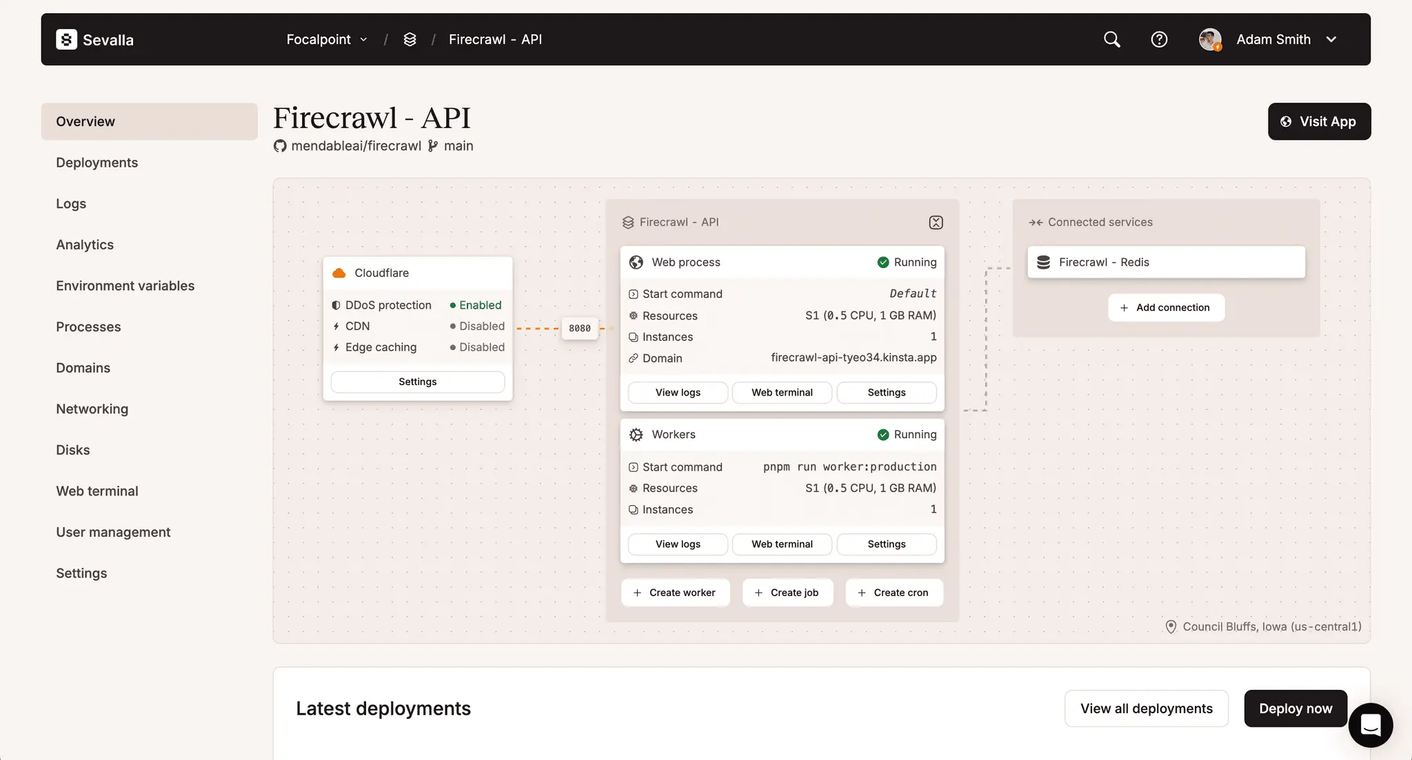 Screenshot 2 of Sevalla