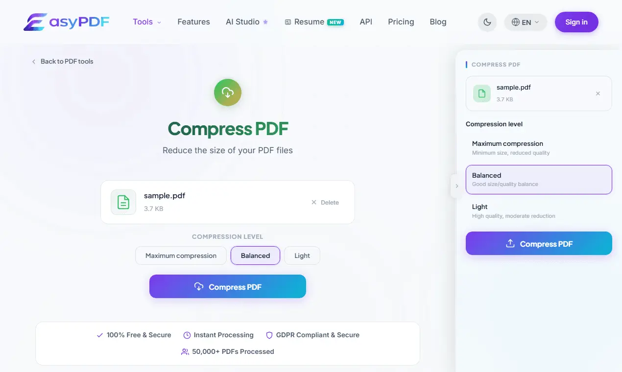 Screenshot 3 of EasyPDF