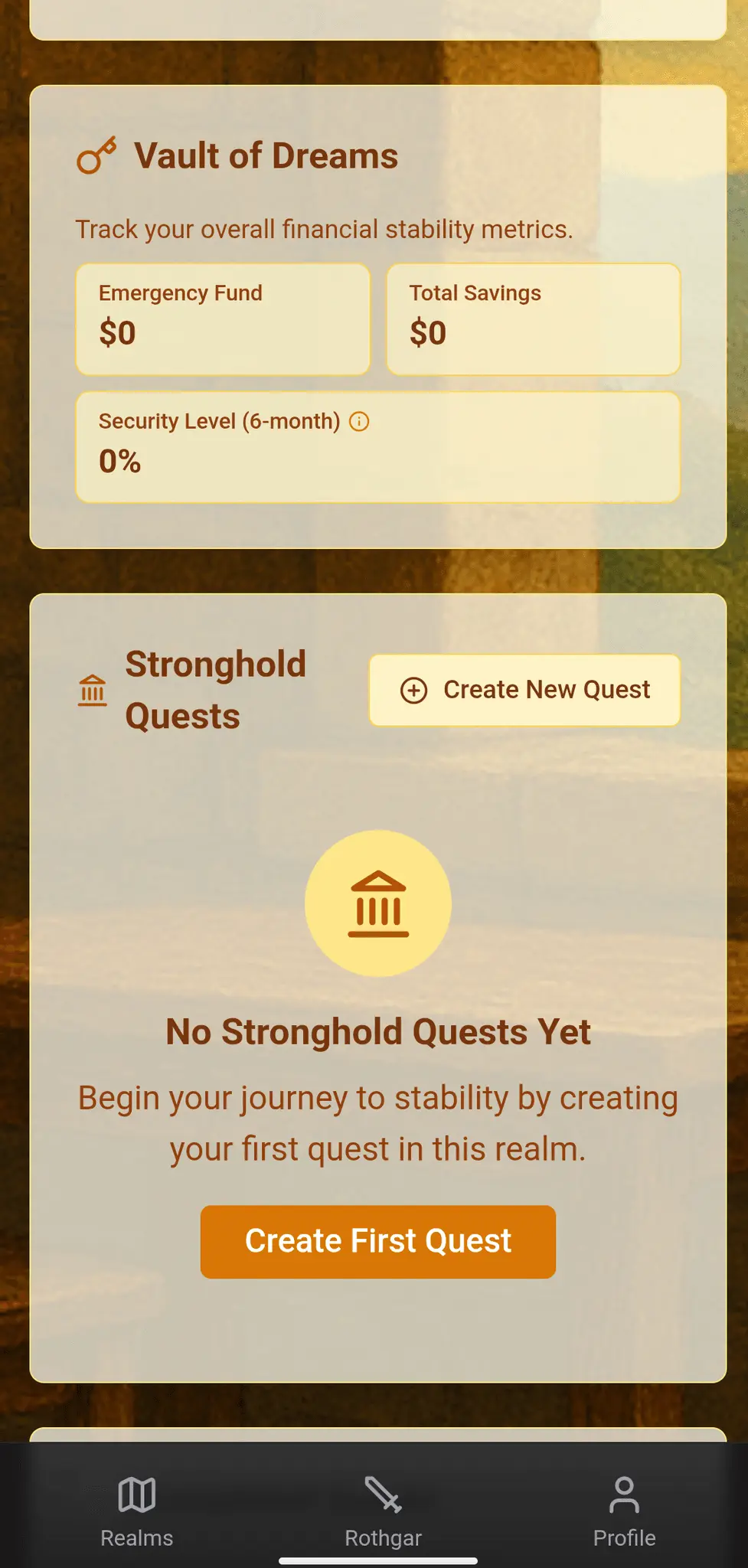 Screenshot 1 of Rothgar Financial