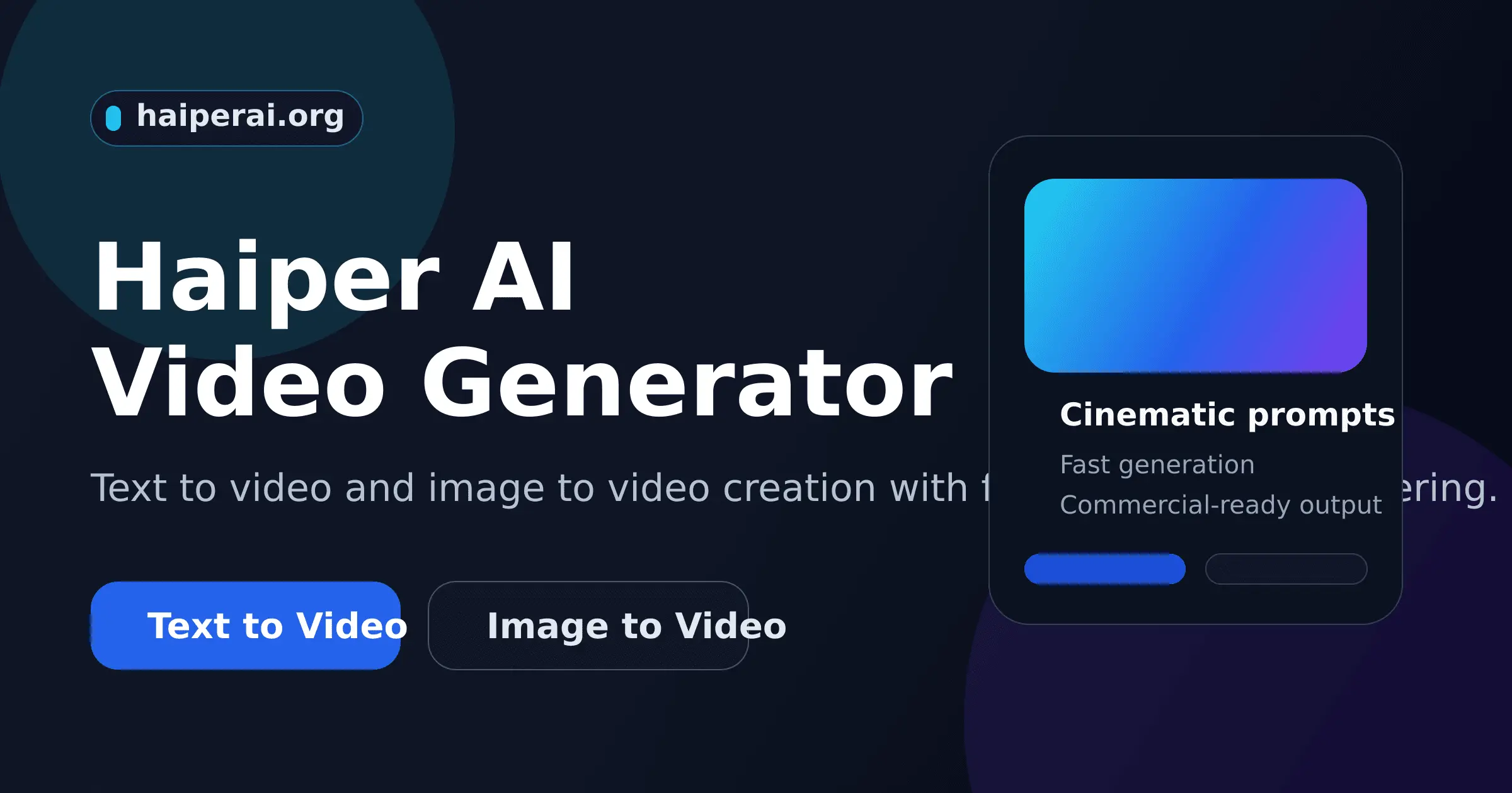 Screenshot 1 of Haiper AI