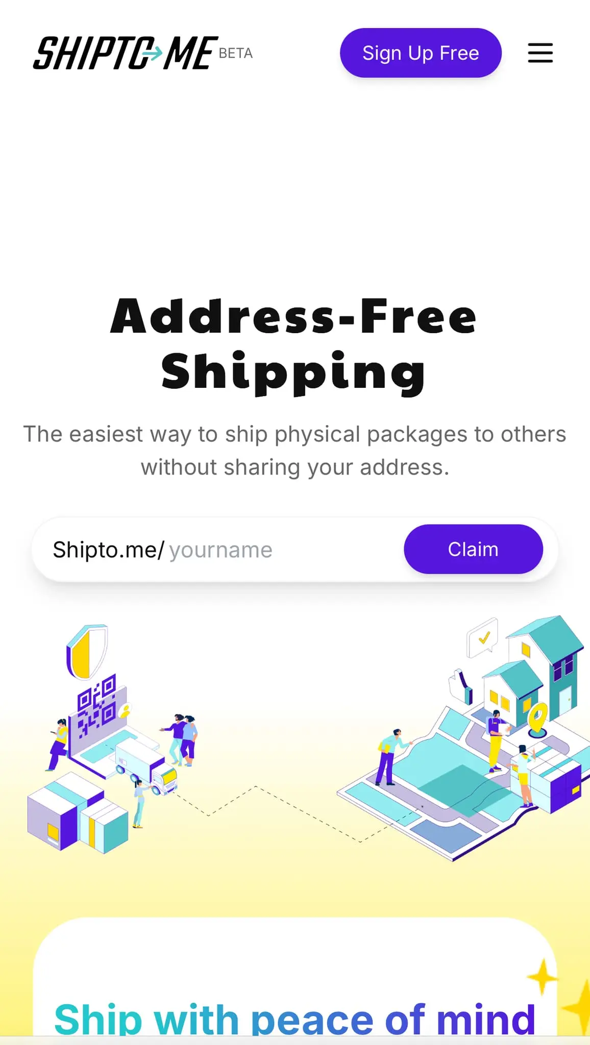 Screenshot 1 of ShipToMe