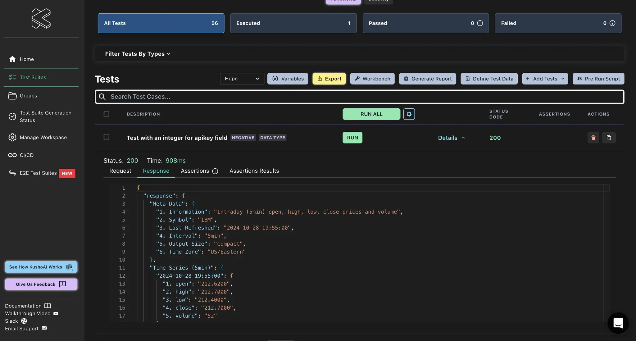 Screenshot 4 of KushoAI