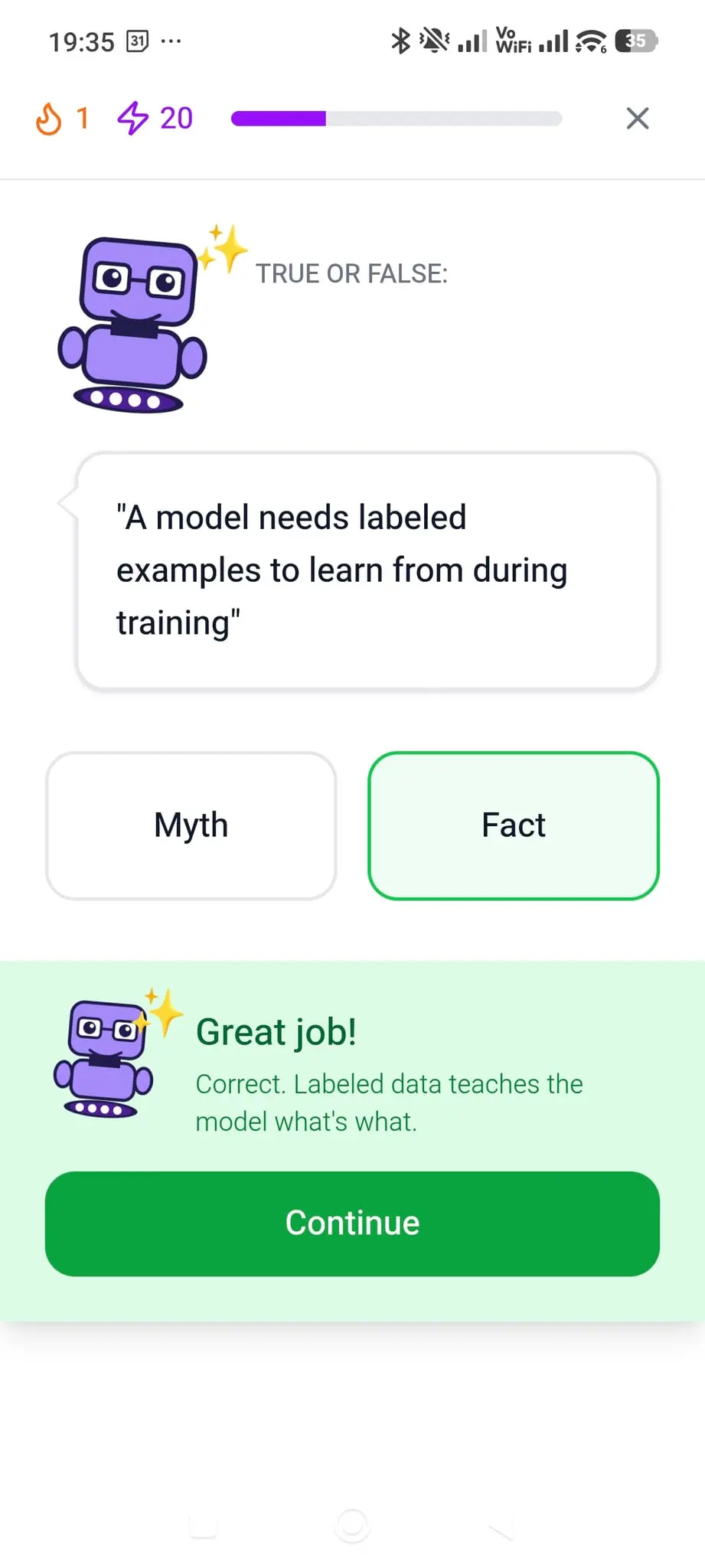 Screenshot 6 of Spaiky - Learn AI the Fun Way