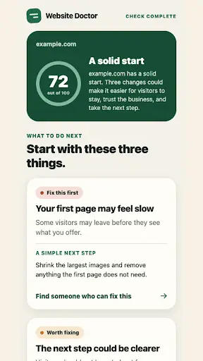 Screenshot 1 of Teddy: Website Checker