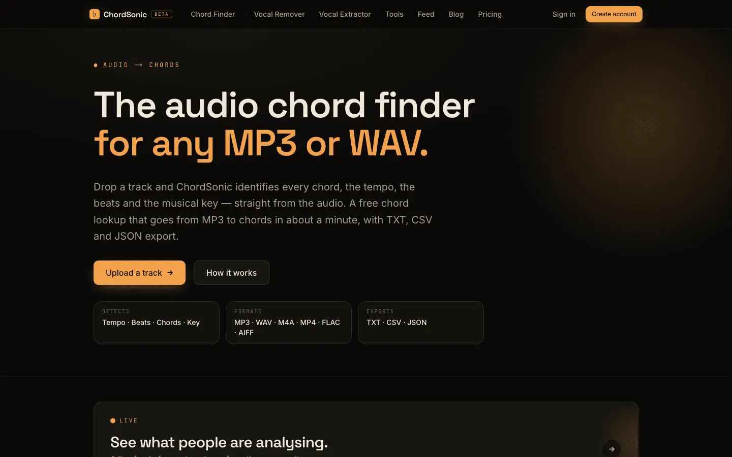 Screenshot 1 of ChordSonic