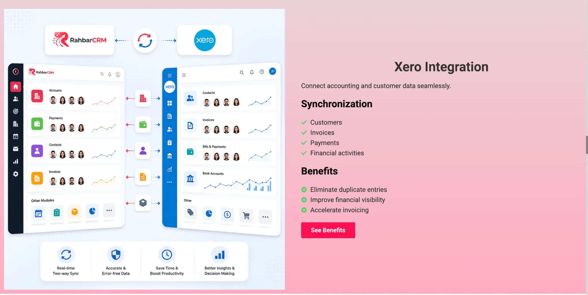 Screenshot 2 of RahbarCRM