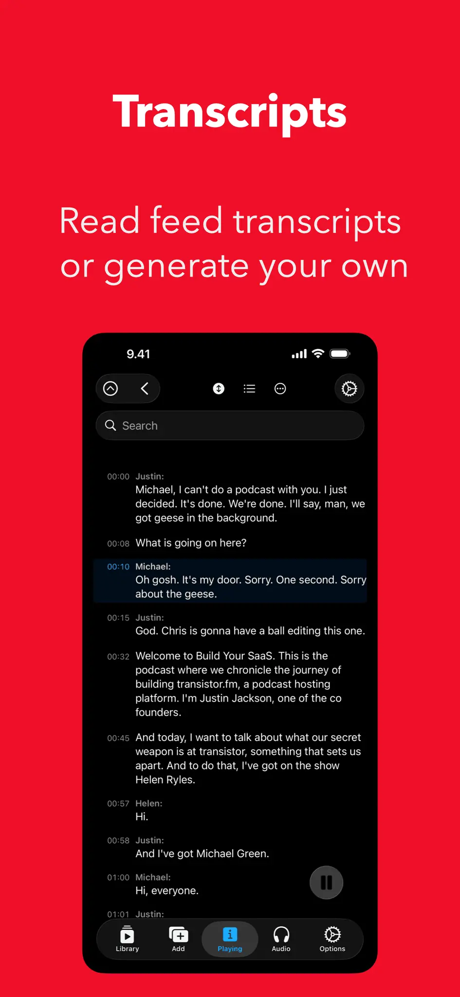 Screenshot 10 of Nuotit — Premium sound podcast player