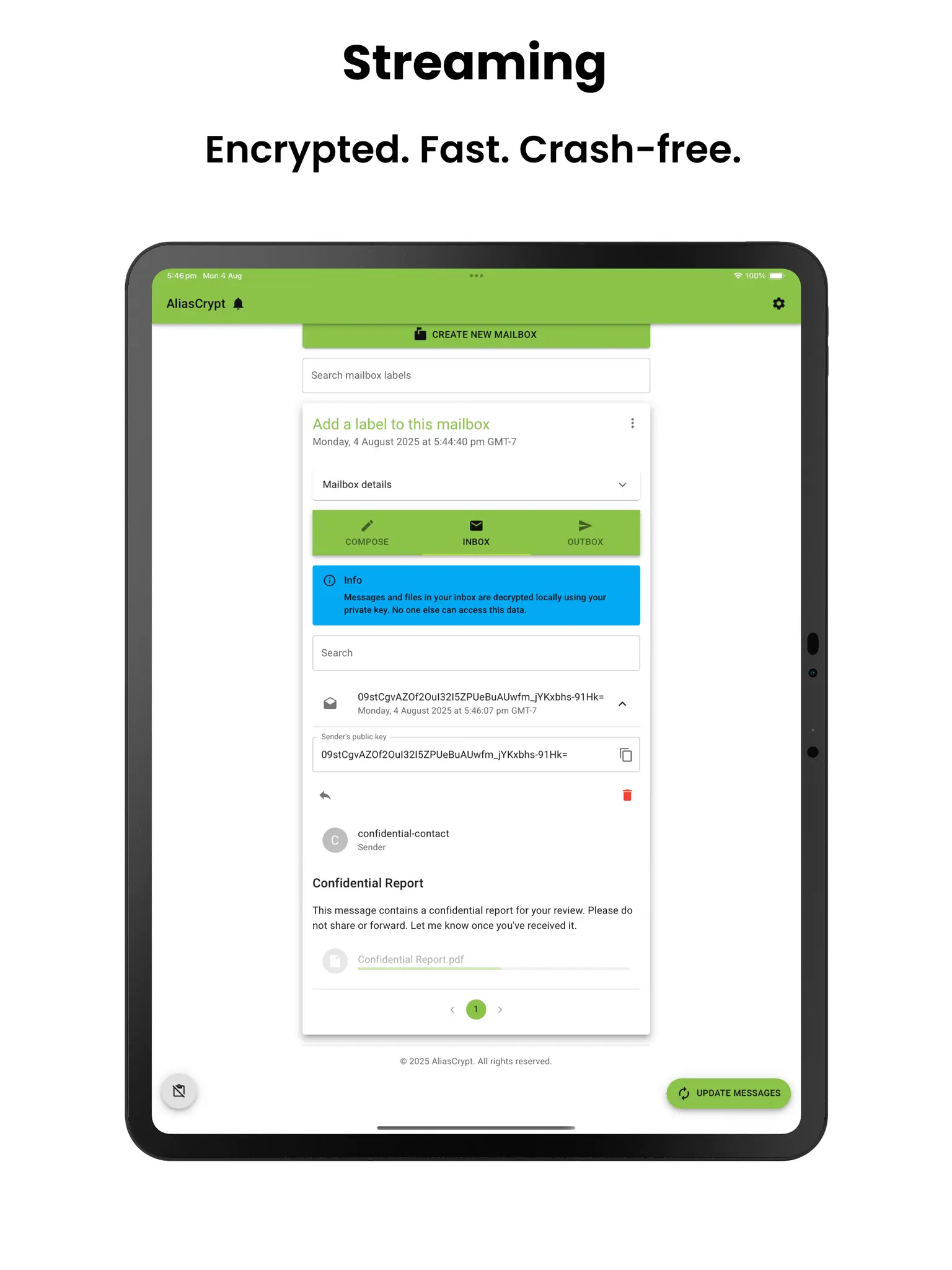 Screenshot 2 of AliasCrypt
