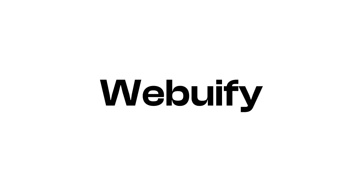 Screenshot 1 of Webuify