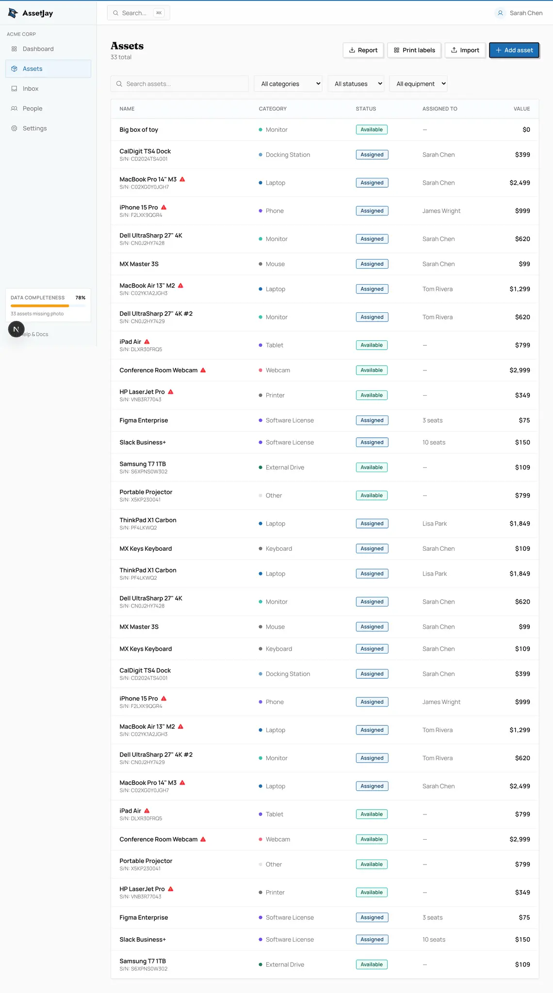 Screenshot 3 of AssetJay
