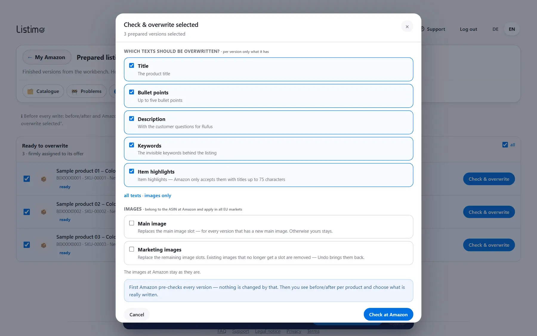 Screenshot 9 of Listimo