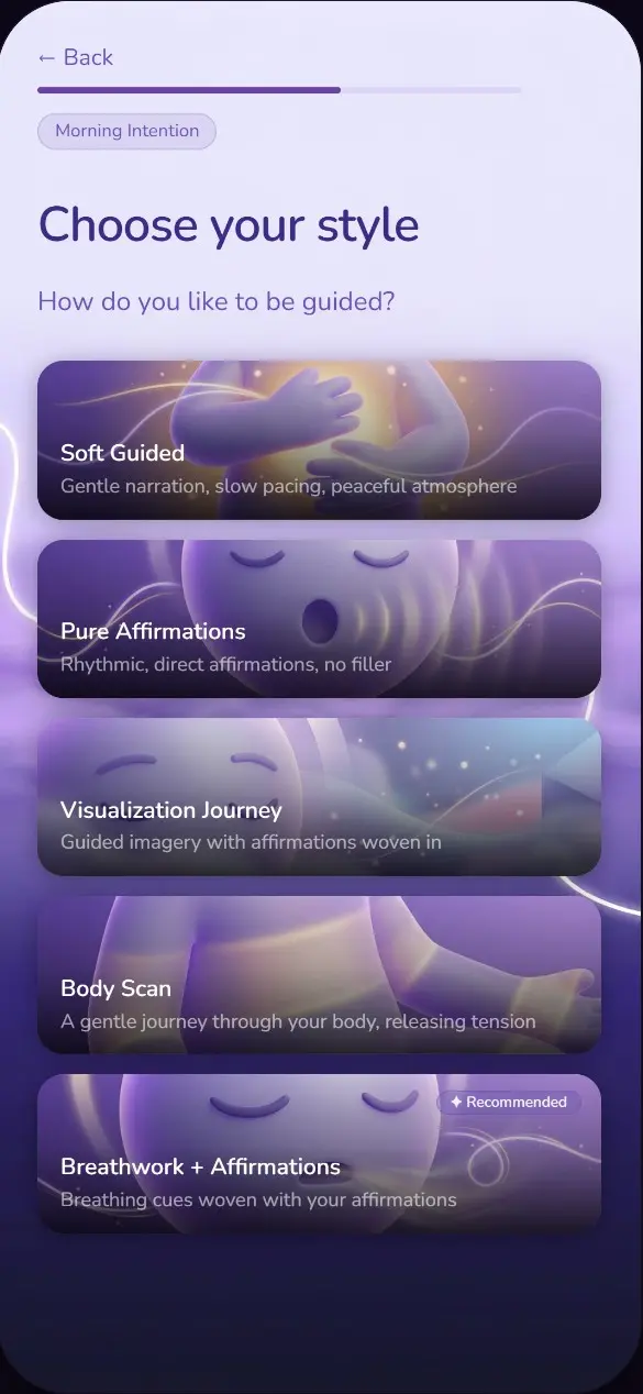 Screenshot 6 of MediTailor - AI Meditation App